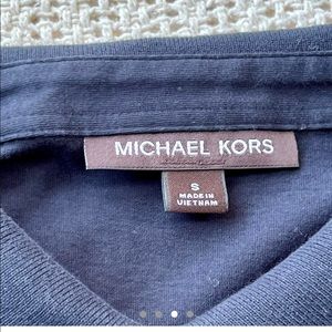 Michael kors navy polo